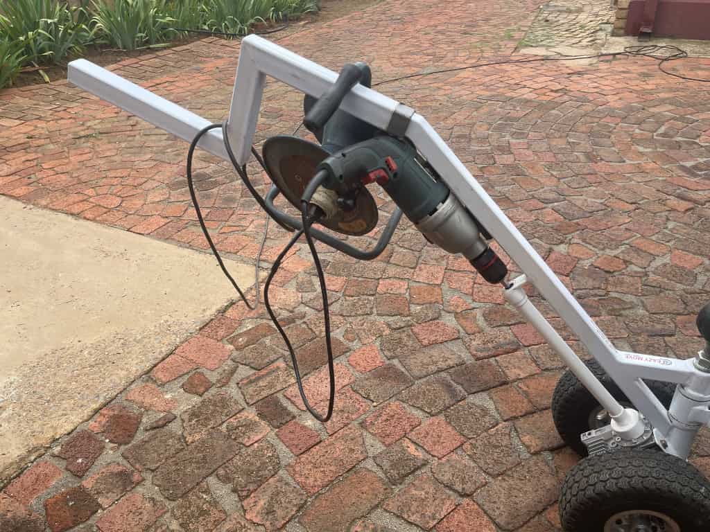 When using an extension cable, manage it carefully.